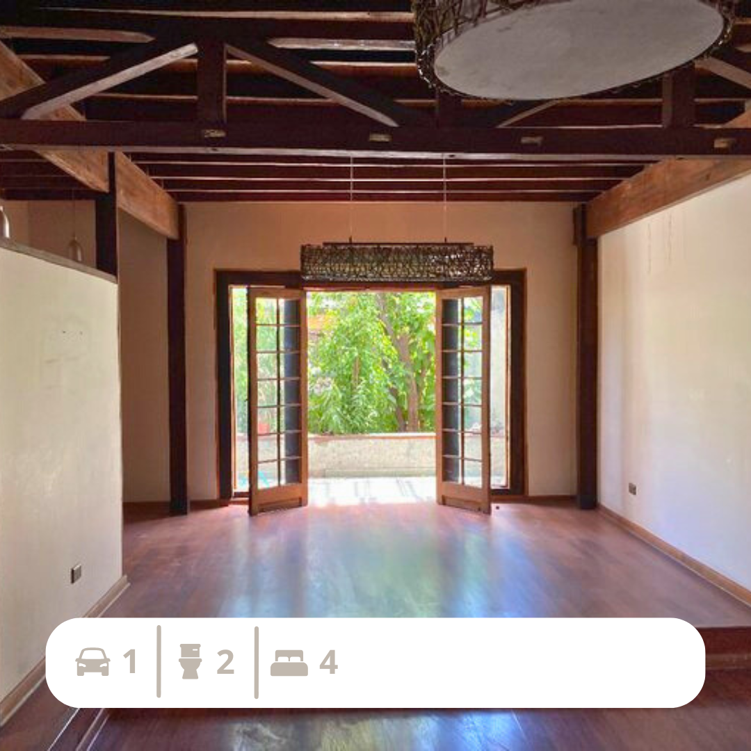 ARRIENDO CASA Calle Cousin - Providencia